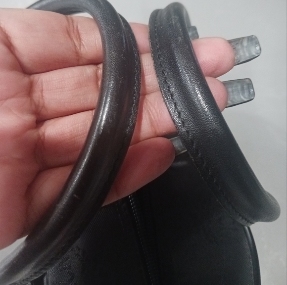 MCM black Nylon Structured handbag - Picture 10 of 12